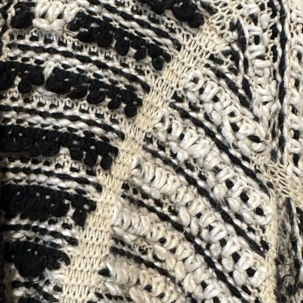 Lucky Brand Black and White Women's Sweater - Picture 9 of 12